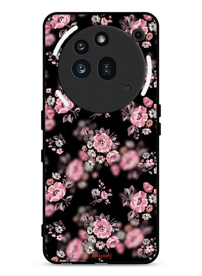 Tolwak Nothing Phone (3a) Pro Protective Case Cover Portrait Flowers Pattern - Image 1