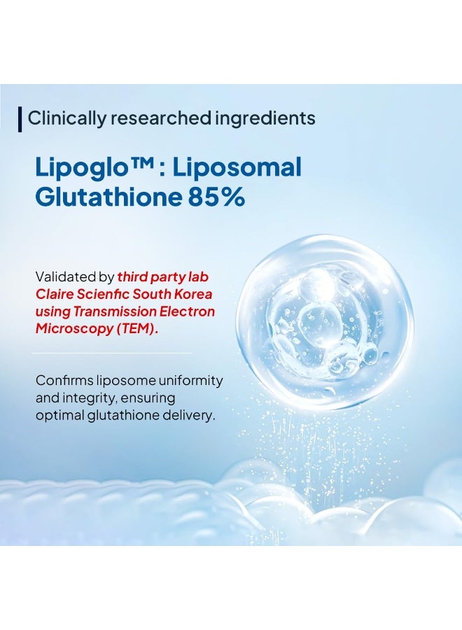 Miduty Liposomal Glutathione 85% 650 mg - 30 Veg Capsules - Image 4