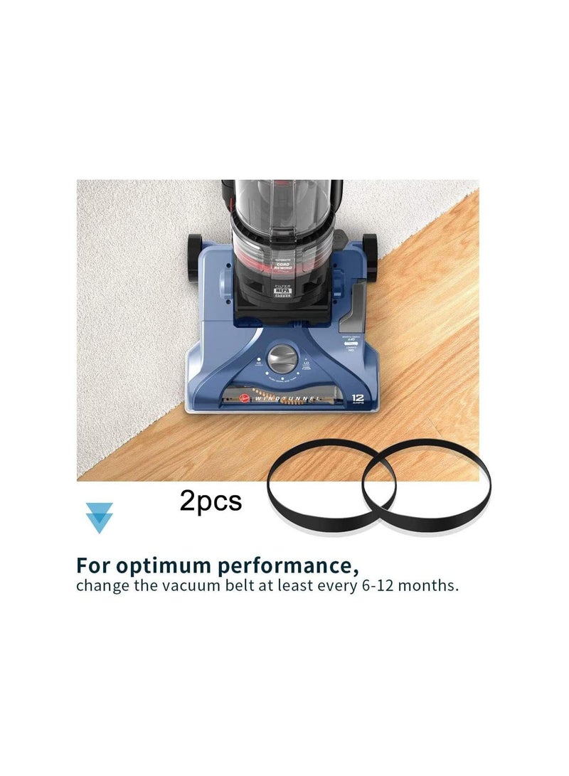 GGOOT 2Pcs Vacuum Cleaner Drive Belts For Hoover UH74100 UH71200 UH71107,Replace Part Number 562932001  - Image 4