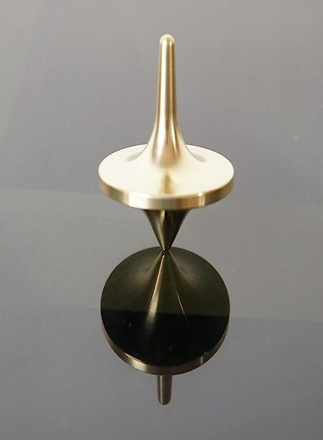 Shivsoft Table Top Metal Spinner Lattu Size Small || Assorted Colours - Image 5