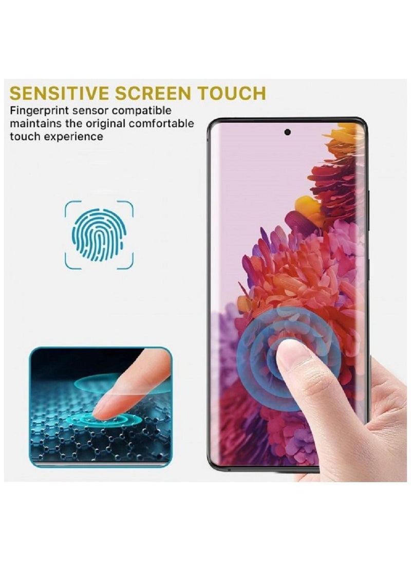 Galaxy S21 Ultra Screen Protector Anti Scratch Tempered Glass 6.8 inch - Image 4