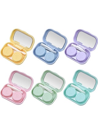 6 Pack Contact Lens Case with Mirror, Portable Storage Box & Tweezers, Includes L & R Caps for Easy Use - pzsku/Z17640E9973684E313426Z/45/_/1723082598/6c5558a2-3639-4ed3-b8dd-e71918f5dc33