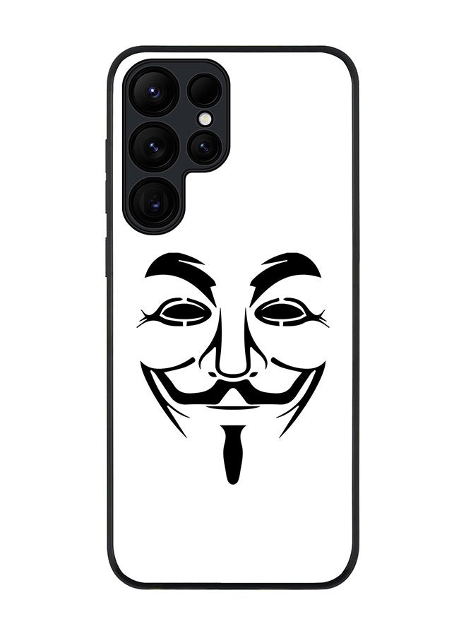 Stylizedd For Samsung Galaxy S25 Ultra 5G Case,Slim fit Camera Protection, Shockproof Thin Phone cover  - Vendetta Mask - Image 1