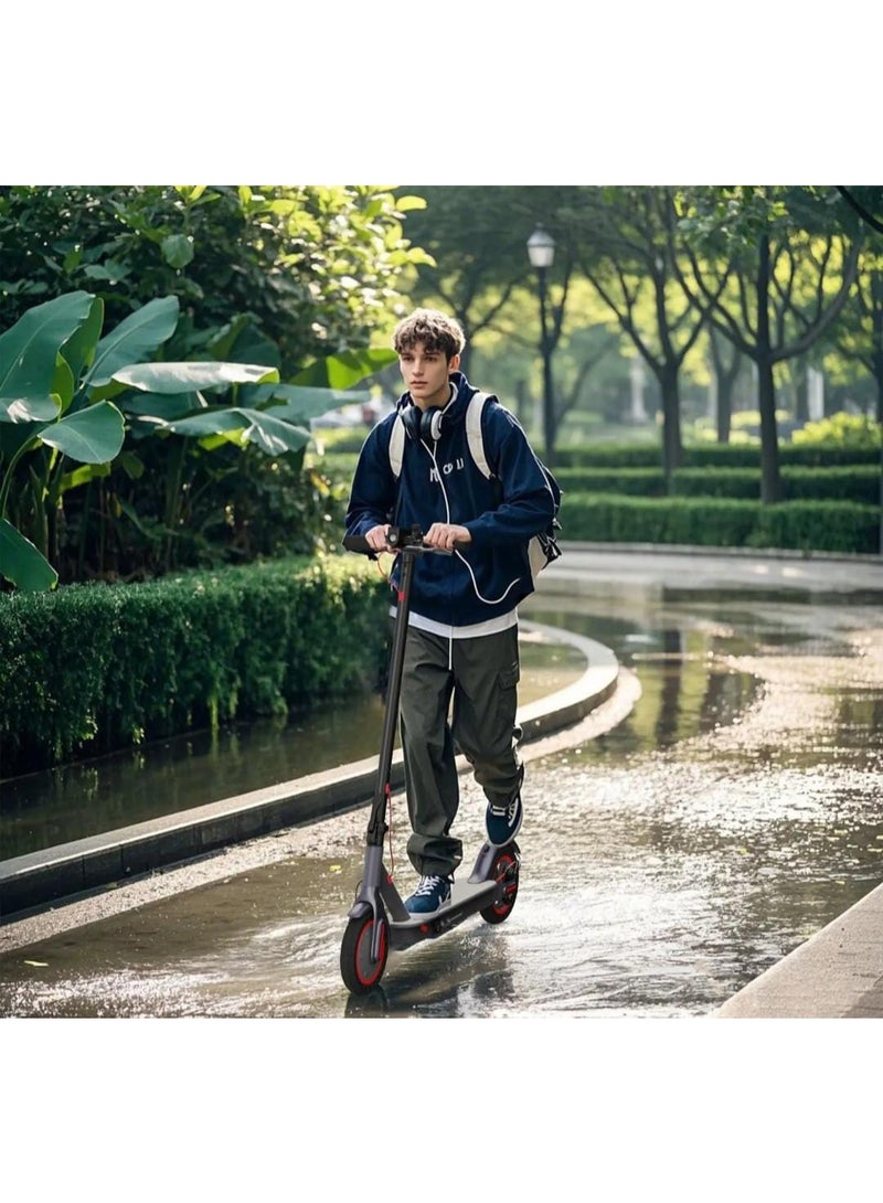 سكوتر كهربائي مثالي لجميع  تنقلاتك اليومية +سهل الطي والحمل + شاشة لمس رقمية + شاحن أصلي + اتصال بلوتوث - Image 4