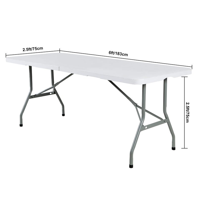 eccwai Spandex 6ft Waterproof Table Cover for Party,Wedding, Banquet, and Events(Lavender) - Image 2