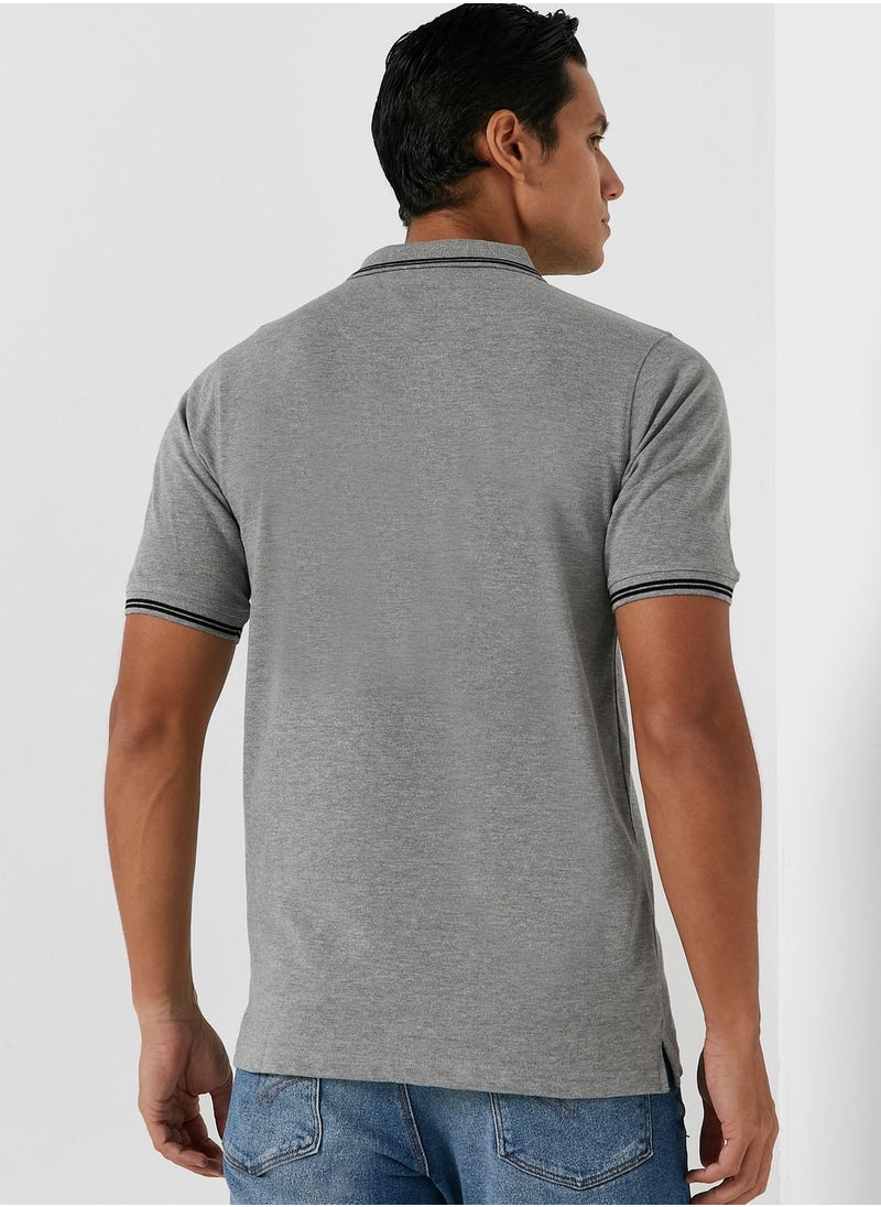 Seventy Five Tipping Polo Shirt  - Image 2