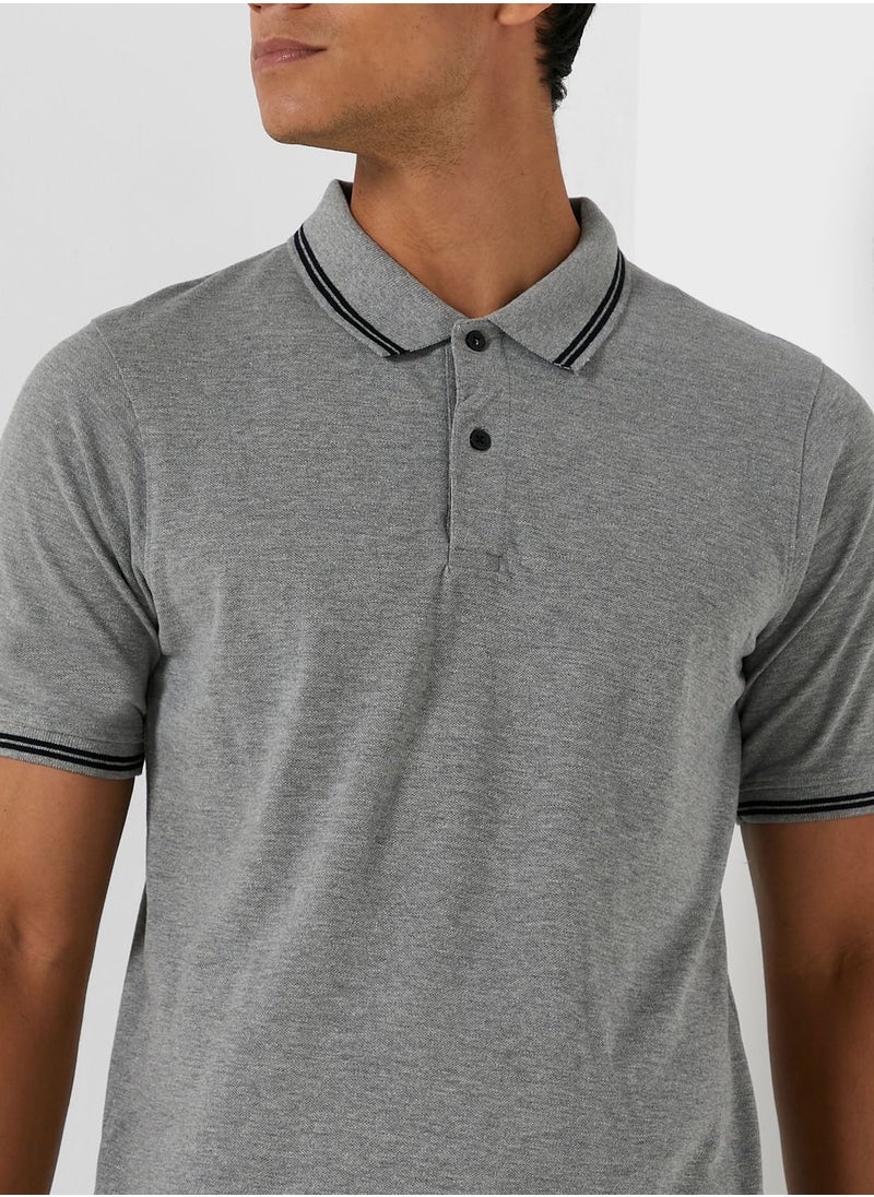 Seventy Five Tipping Polo Shirt  - Image 3