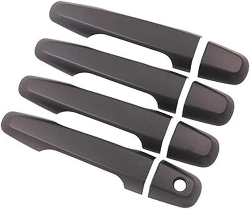 Vuzmode Matte Chrome Car Door Handle Covers for Mitsubishi Pajero Sport - Image 4