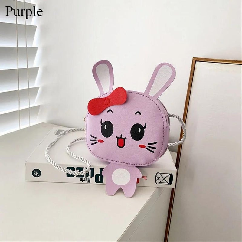 Children's PU rabbit purse crossbody bag - Image 2