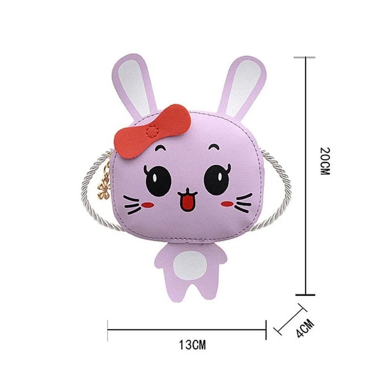 Children's PU rabbit purse crossbody bag - Image 3