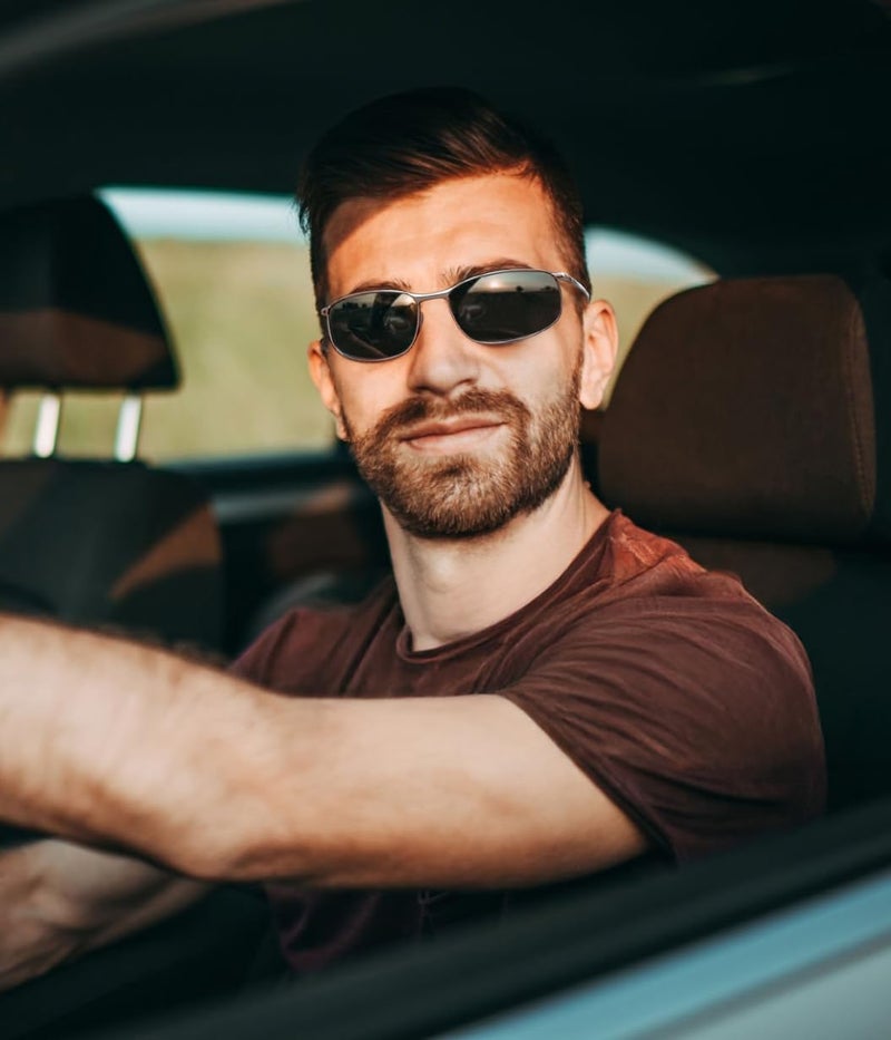 FEISEDY Classic Polarized Photochromic Sunglasses safety glasses for Men Women B2444 - Image 2