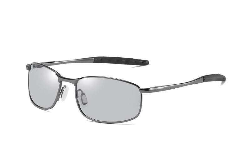 FEISEDY Classic Polarized Photochromic Sunglasses safety glasses for Men Women B2444 - Image 1