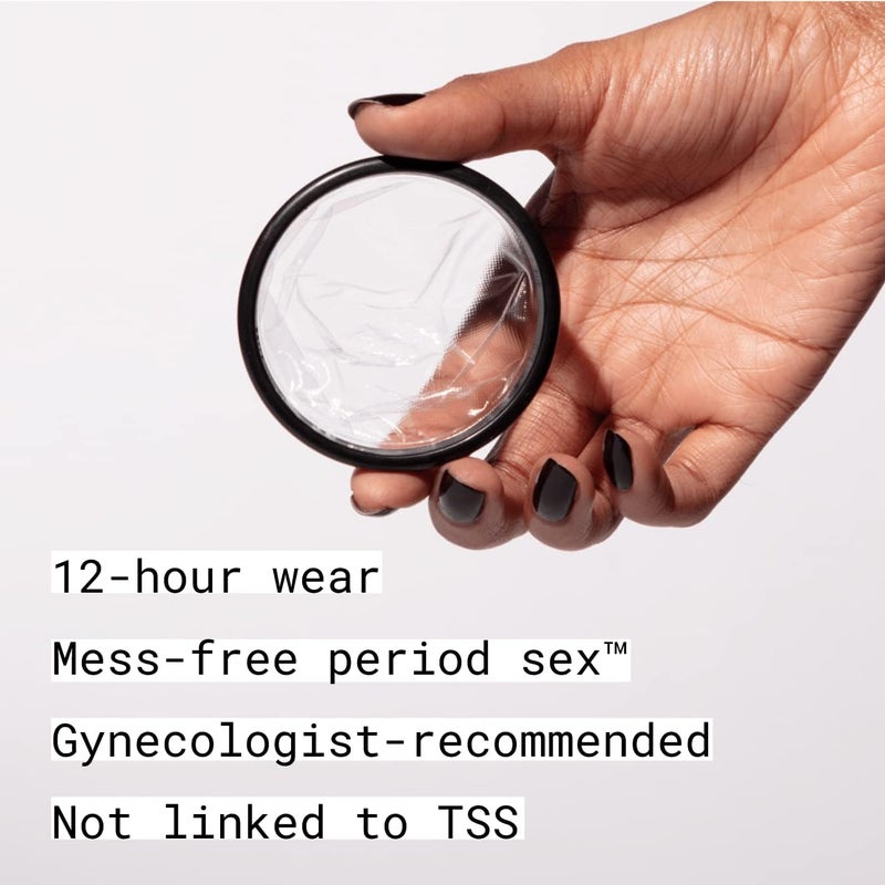 FLEX Menstrual Discs | Disposable Period Discs | Reduce Cramps & Dryness | Beginner-Friendly Tampon Alternative | Capacity of 5 Super Tampons | Made in Canada | 3-Pack (36 Total Count) - Image 4