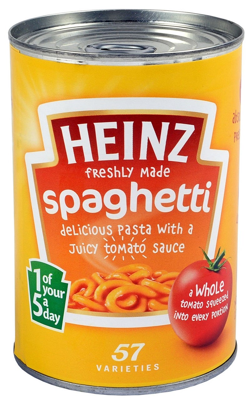 Sterling 203HS SafeCan Heinz Spaghetti Secret Stash Hidden Storage One Size Yellow - Image 2