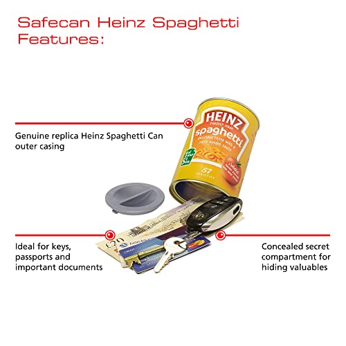 Sterling 203HS SafeCan Heinz Spaghetti Secret Stash Hidden Storage One Size Yellow - Image 3