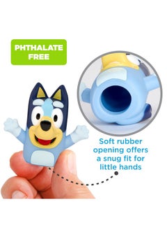 ginsey Bluey Bath Finger Puppets, 10 Pc - Party Favors, Educational, Bath Toys, Story Time, Beach Toys, Playtime, Stocking Stuffer  - Image 5