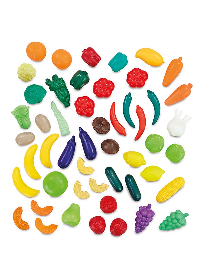 ADDO Busy Me Play Food Fruit & Veg, Pretend Play Toys, Learning Activity For Kids, Imaginative Toy  - Image 1