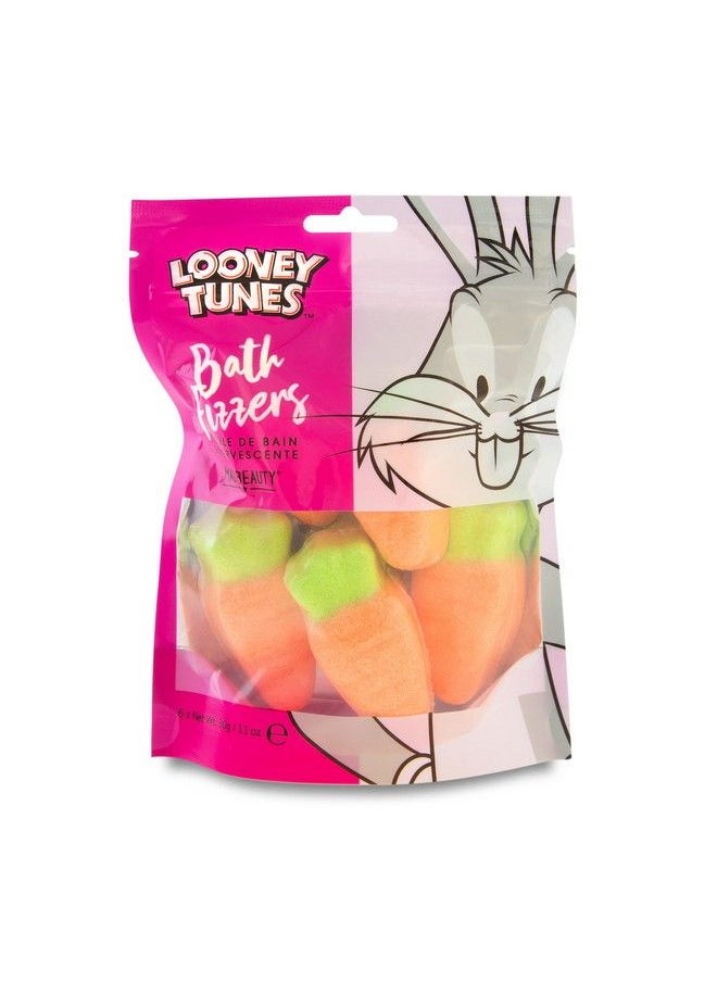 Mad Beauty Looney Tunes Carrot Bath Fizzers StrawberryScented Bath Salts Sticks (6 x 11 oz) Body Care Healthy Glowing Skin Relax & Wind Let Your Troubles Fizz Away  - Image 2