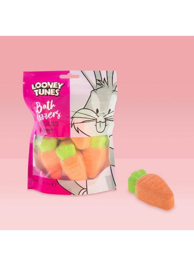 Mad Beauty Looney Tunes Carrot Bath Fizzers StrawberryScented Bath Salts Sticks (6 x 11 oz) Body Care Healthy Glowing Skin Relax & Wind Let Your Troubles Fizz Away  - Image 5
