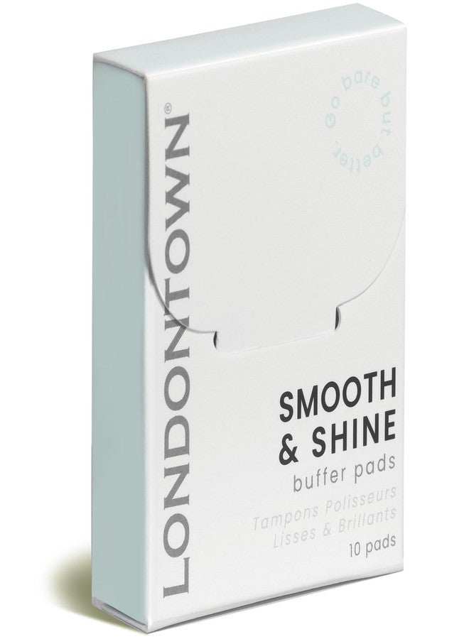 LONDONTOWN Smooth & Shine Buffer Pads - Nail Buffer for Natural Nails for Smoothing, Shaping & High Shine Polishing | Travel Friendly, 10 Count - Image 1