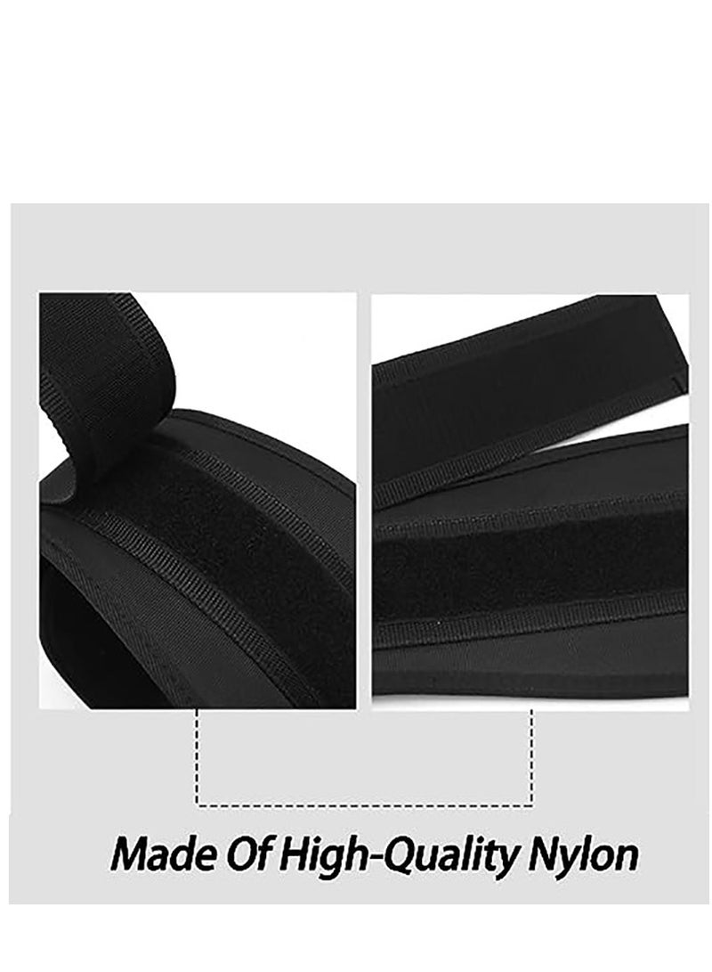 KASTWAVE Belt for Weight Lifting Weight Belt Cross Training for Men and Women, Increase Strength for Weightlifting Weighted Belt for Pullups (Black, Size : 93-113CM) - Image 5