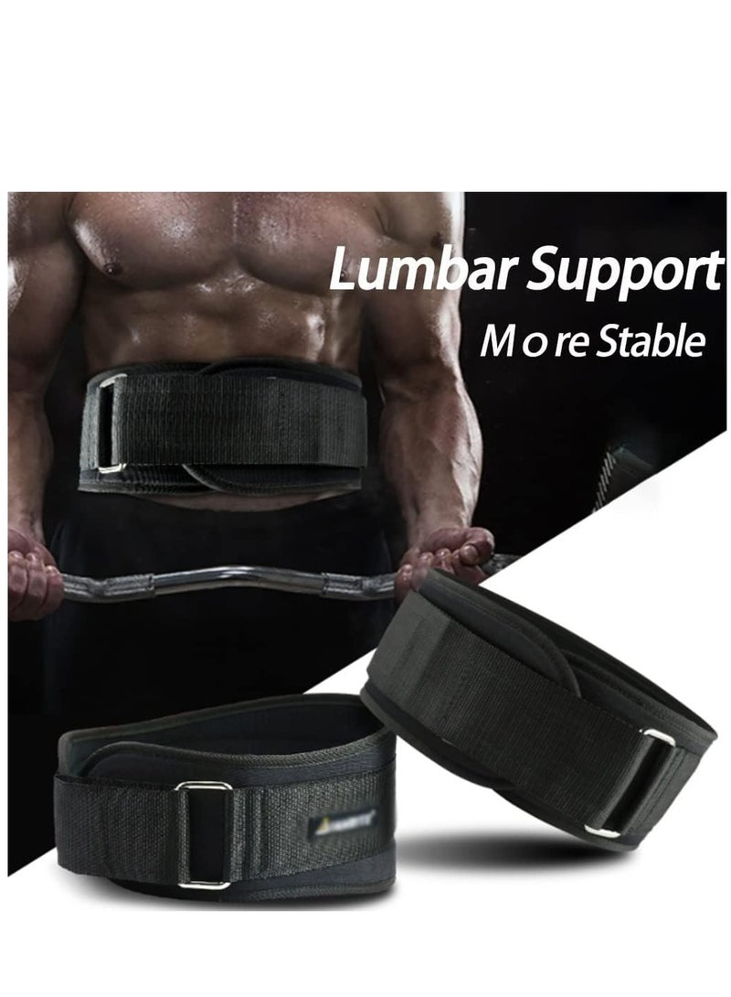 KASTWAVE Belt for Weight Lifting Weight Belt Cross Training for Men and Women, Increase Strength for Weightlifting Weighted Belt for Pullups (Black, Size : 93-113CM) - Image 3