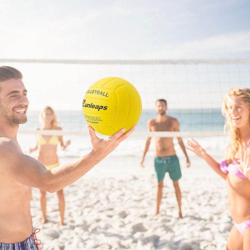 Runleaps Volleyball, Waterproof Indoor Outdoor Volleyball for Beach Game Gym Training (Official Size 5) - Image 5