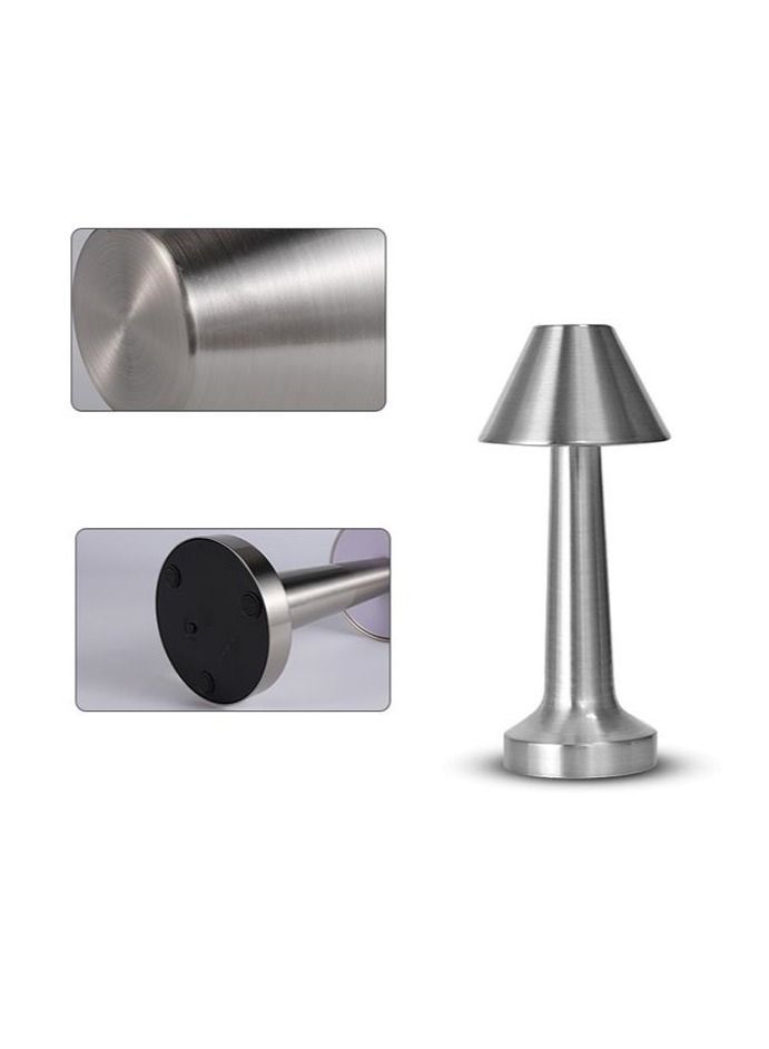 الصمام الإبداعي usb الشحن ضوء الليل الفضة - Image 3