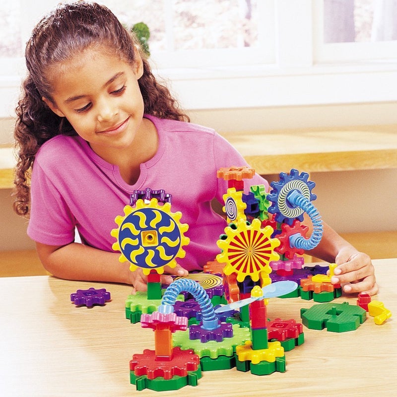 Learning Resources Learning Resources Gears! Gears! Gears! Gizmos Building Set, 83 Pieces, Ages 3+, Construction Toy, STEM Learning Toy - Image 3
