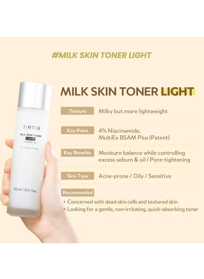 TIRTIR Tertera Light Milk Facial Toner - 150ml - Image 2