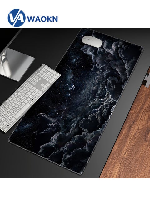 E-Sports Mouse Pad, Large Size Natural Rubber Mouse Pad, Large Lock Edge Computer Shop Table Mat