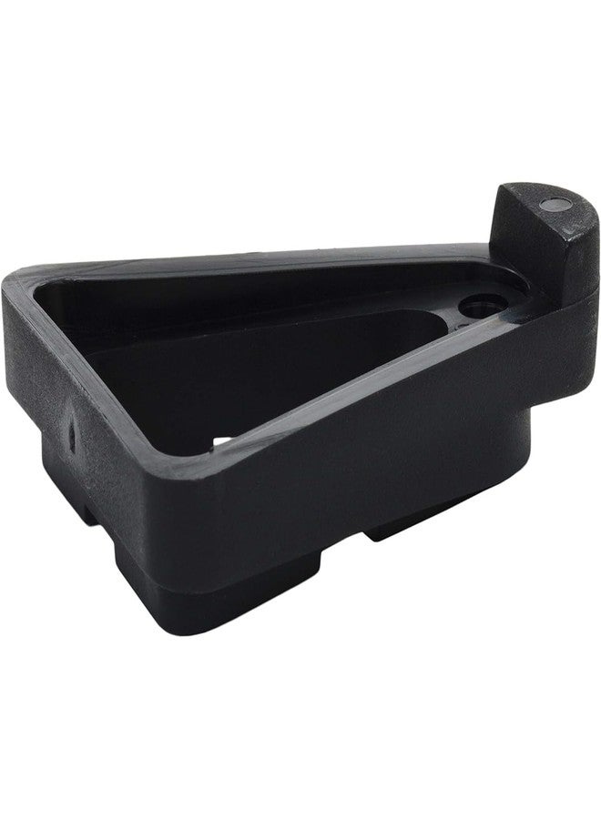 بوسمير قواعد أواني بوسمير، رافعات لأواني النباتات للاستخدام الداخلي والخارجي، تمنع البقع والتعفن على الخشب والأسمنت والبلاط - أسود (عبوة من 12 قطعة) - Image 2