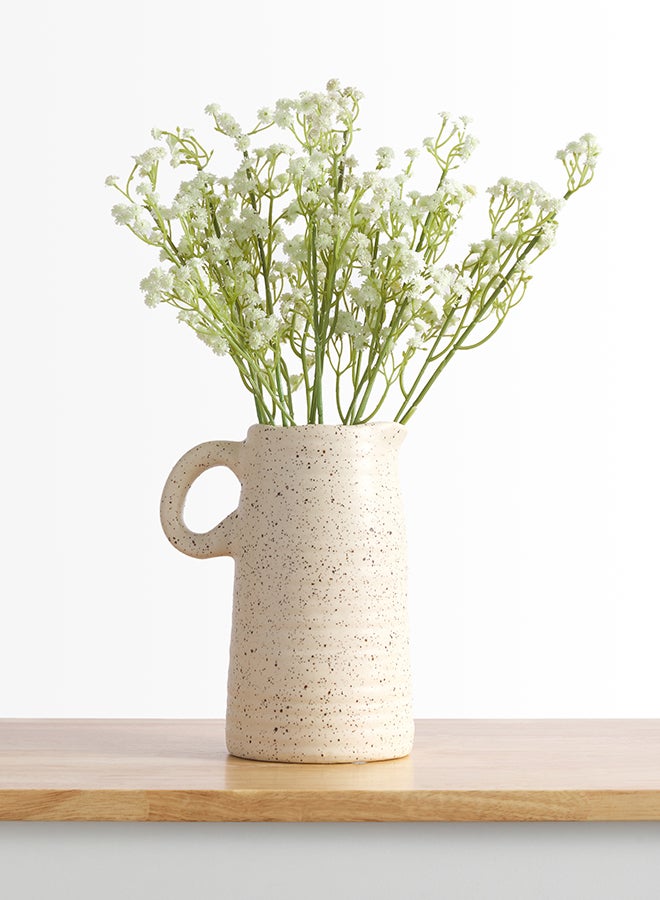 Noon East Baby Breath 6pc Flower Stick with 18 branches– Green | 57cm Artificial Flower Stick | Great as Fillers for Vases or as Fillers for Floral Arrangements | Ideal for Wedding, Living Room Decor, Hotel, Party Decoration, and DIY Décor - Image 1