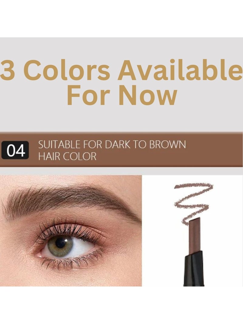 3 in 1 Eyebrow Pencil Eyebrow Cream Outline and Eyebrow Powder 3 in 1 Eyebrow Pencil Waterproof Eyebrow Pencil Makeup Kit for Beginners Easy to Apply Eyebrow Pen Medium Brown 04 - pzsku/Z176570DFB6AD831FC292Z/45/_/1706602722/0fd3f2c1-5b35-4340-97d2-076e33ebbf05