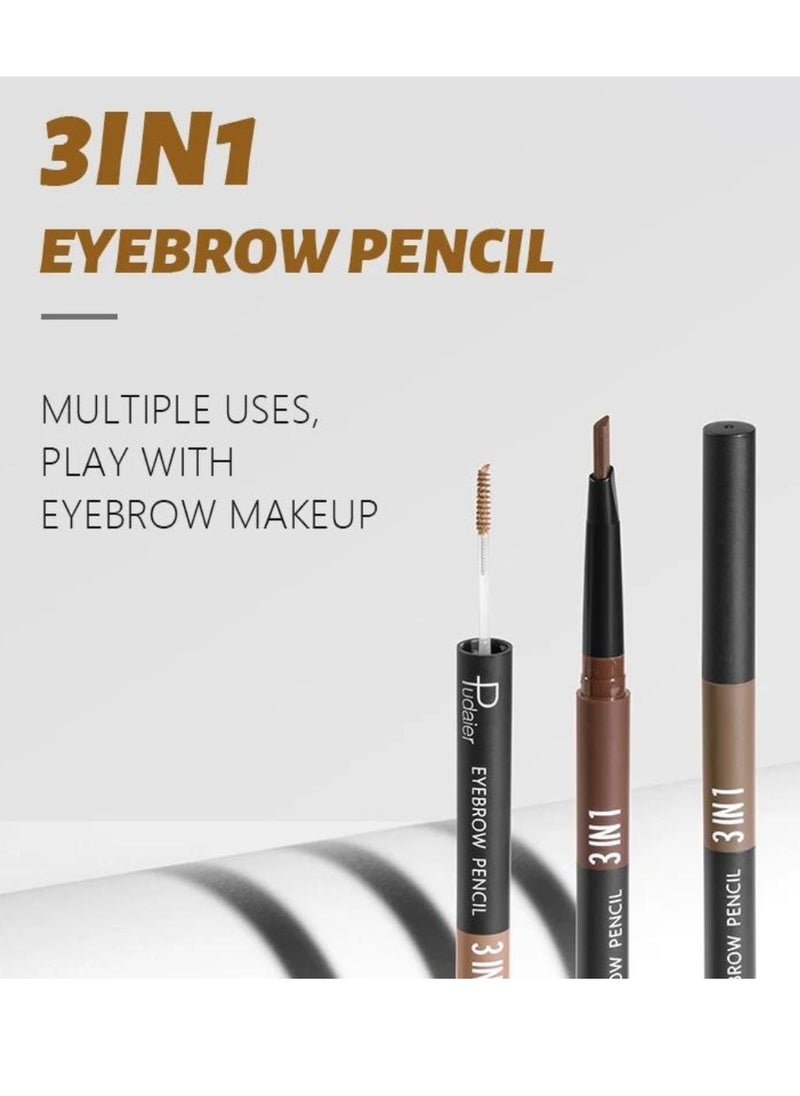 3 in 1 Eyebrow Pencil Eyebrow Cream Outline and Eyebrow Powder 3 in 1 Eyebrow Pencil Waterproof Eyebrow Pencil Makeup Kit for Beginners Easy to Apply Eyebrow Pen Medium Brown 04 - pzsku/Z176570DFB6AD831FC292Z/45/_/1706602762/210f8443-f707-4e87-8683-f525f6e962d4