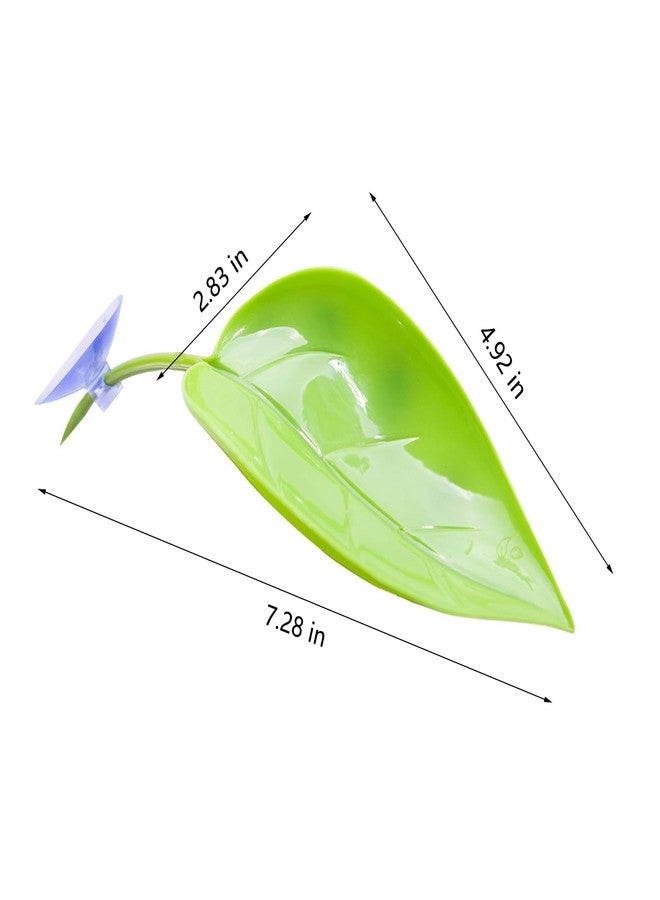 KGCGJVB 2 Pack Frog Tank Accessories Plastic Tree Ledge Decor with Suction Cups Aquatic Habitat Kit for African Dwarf Frogs Reptile Decorations for Aquarium Terrarium Tank Setup and Enclosure - Image 2