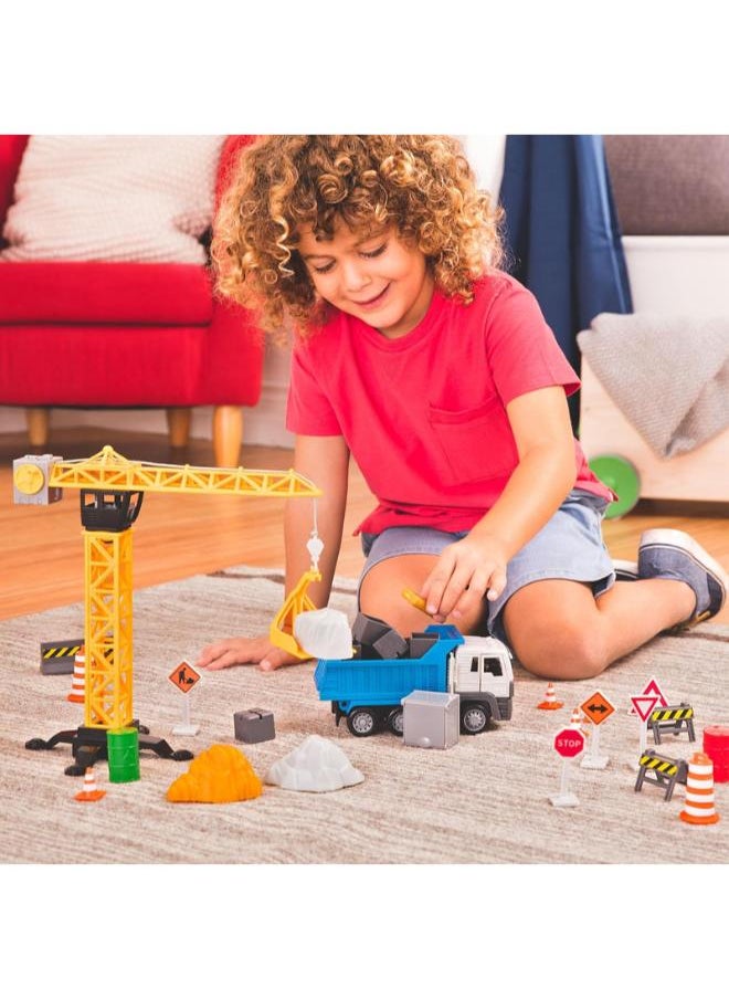DRIVEN Driven by Battat CONSTRUCTION CRANE PLAY SET  - Image 2