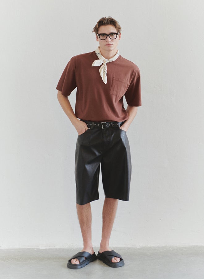 trendyol Men's Brow Shortsleeve T-shirt - Image 1