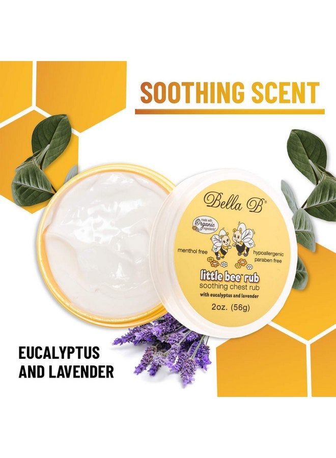 Bella B Bundle Chest Rub 2 oz & Baby Massage Oil 3.3 oz - Baby Chest Rub - Baby Vapor Rub - Baby Oil Organic - Organic Baby Oil - Eucalyptus Chest Rub - Baby Oil Rub - Hypoallergenic Massage Oil, 2 piece set - Image 4