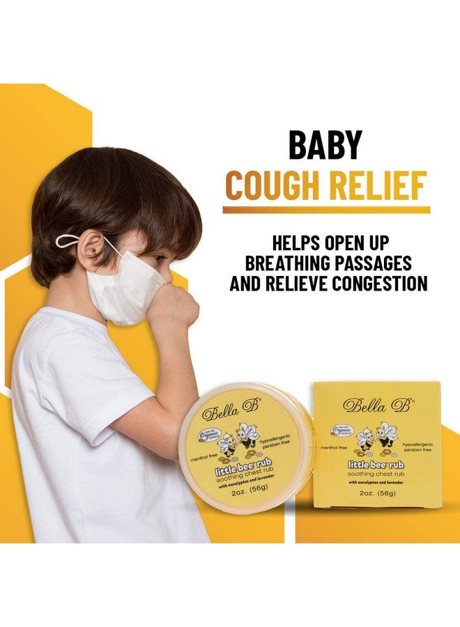 Bella B Bundle Chest Rub 2 oz & Baby Massage Oil 3.3 oz - Baby Chest Rub - Baby Vapor Rub - Baby Oil Organic - Organic Baby Oil - Eucalyptus Chest Rub - Baby Oil Rub - Hypoallergenic Massage Oil, 2 piece set - Image 3