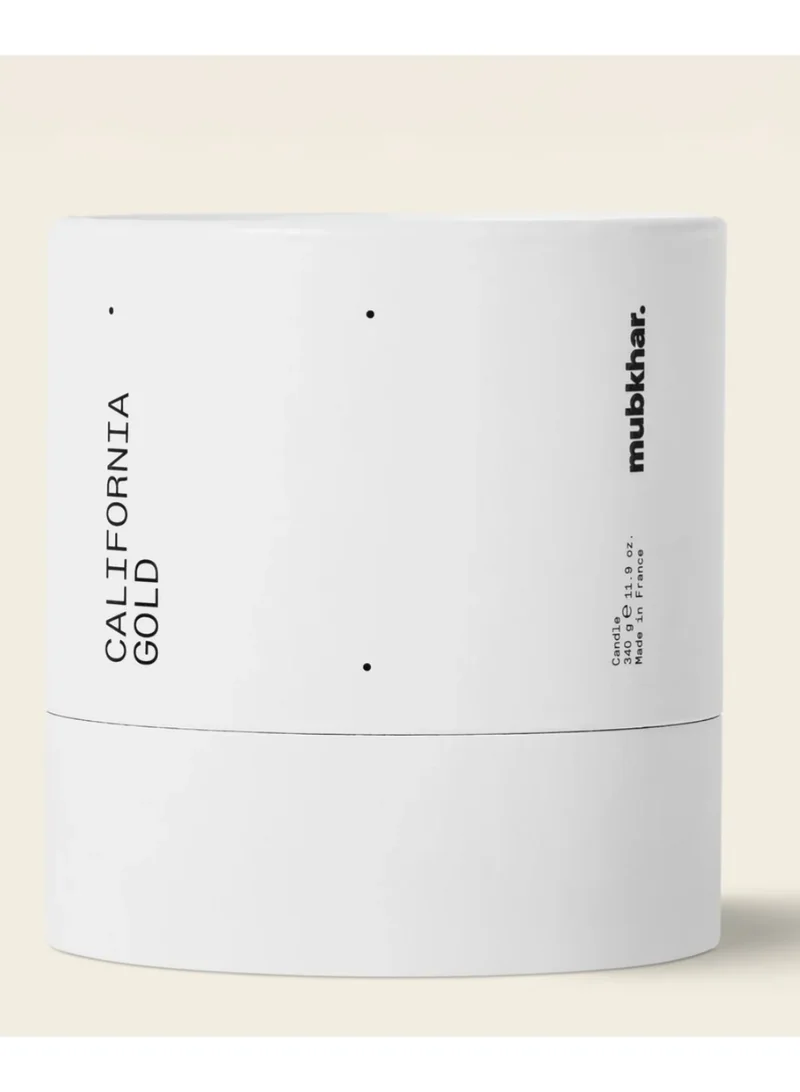 Mubkhar. California Gold Candle