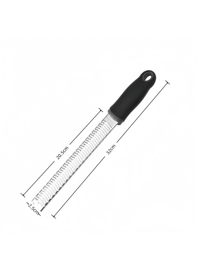 Stainless Steel Premium Zester – Multi-Purpose Lemon Zester & Cheese Grater for Chocolate, Citrus & Kitchen Prep - Image 2