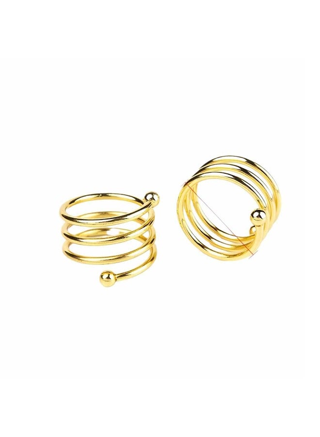 8-Piece Set Napkin Ring Table Setting Suitable for Casual or Formal Occasions  - Image 1