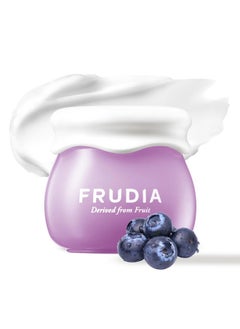 frudia Blueberry Hydrating Face Cream, Vegan Korean Face Moisturizer w/77% Blueberry Extract, Panthenol & Fruit Seed Oils for Dry Skin (0.35 fl oz)  - Image 1