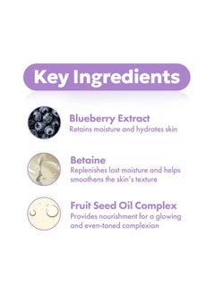 frudia Blueberry Hydrating Face Cream, Vegan Korean Face Moisturizer w/77% Blueberry Extract, Panthenol & Fruit Seed Oils for Dry Skin (0.35 fl oz)  - Image 3