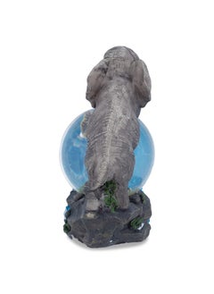 Elanze Designs Elanze Designs Elephant Bath time Fun Magical Whimsical Tabletop Dresser Nightstand Figurine Miniature 45MM Sturdy Polyresin Glitter Water Snow Globe Decoration  - Image 4