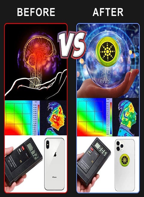 Light Blocking Stickers 6 Pcs Cell Phone Protection Sticker, 5G New ...