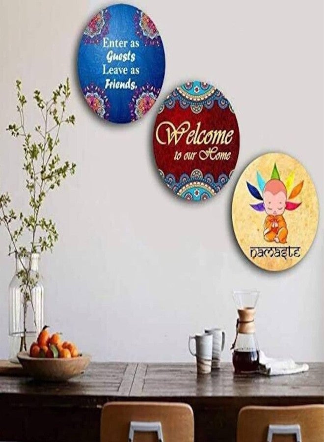 ELK MDF Art Board 3.4 mm 12 inch Round Craft Board for Resin Art, Mandala Art, Painting, Pyrography(Pack of 15) - Image 4