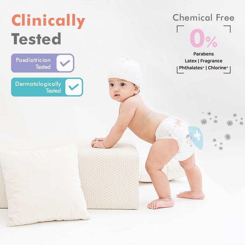 R for Rabbit حفاضات ر للارنب بحجم XS - 44 عبوة - Image 3