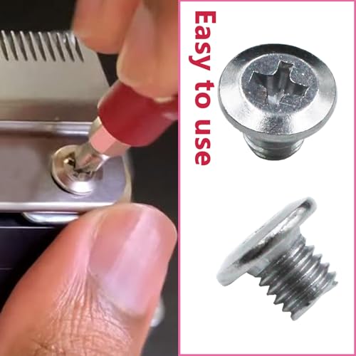 Rsoise M5 Phillips Chamfering Screws fit Wahl Electric Hair Clipper Blade Screws 808 Blade Accessories Hair Cutter for Wahl 8148 Electric Hair Clipper Head（2Pcs） (2 Pcs) - Image 4